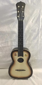 Vintage 30” Toy Guitar 6 String Use As Prop Or Toy Etc