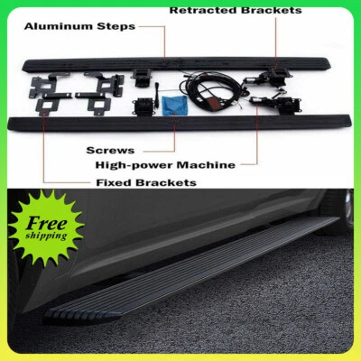 Deployable Electric Running Boards Side Step Fits for Hummer H3 H3T 2006-2010 - Image 1 of 4