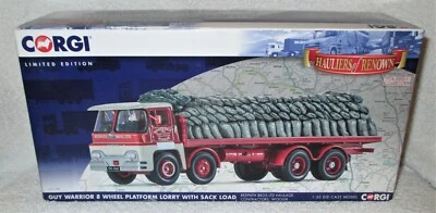 Corgi Classics Guy Warrior 8 Wheel Platform Lorry with Sack Load 1:50 scale - Image 1 of 4