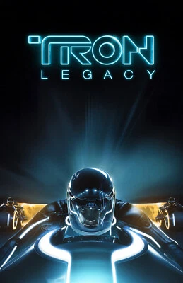 RICH HILL PRODUCTIONS AA5743 TRON Legacy Film By Joseph Kosinski 2010 Cast Movie Poster 11x17