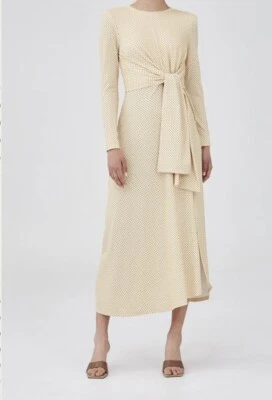 C/meo Collective Notice Long Sleeve Dress Size 8 Rrp £219 Sold Out  - Image 1 of 4