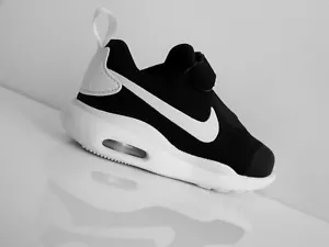 NIKE AIR MAX OKETO Sneaker Kinderschuhe Klettverschluss schwarz/weiß Gr.19,5 - Bild 1 von 3