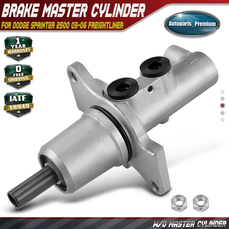 Cilindro maestro de freno para Dodge Sprinter 2500 03-06 Freightliner Sprinter 3500 Foto 1 de 4