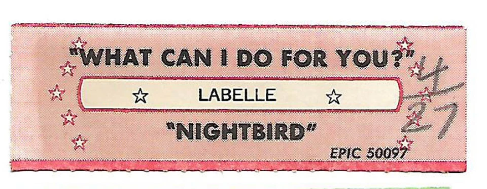 LaBelle, What Can I Do For You/Nightbird, Jukebox Label 45 Foto 1 de 1