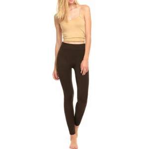 Women's Fleece Lined Leggings Thermal Warm Winter High Waisted Yoga Pants Run - Picture 1 of 15