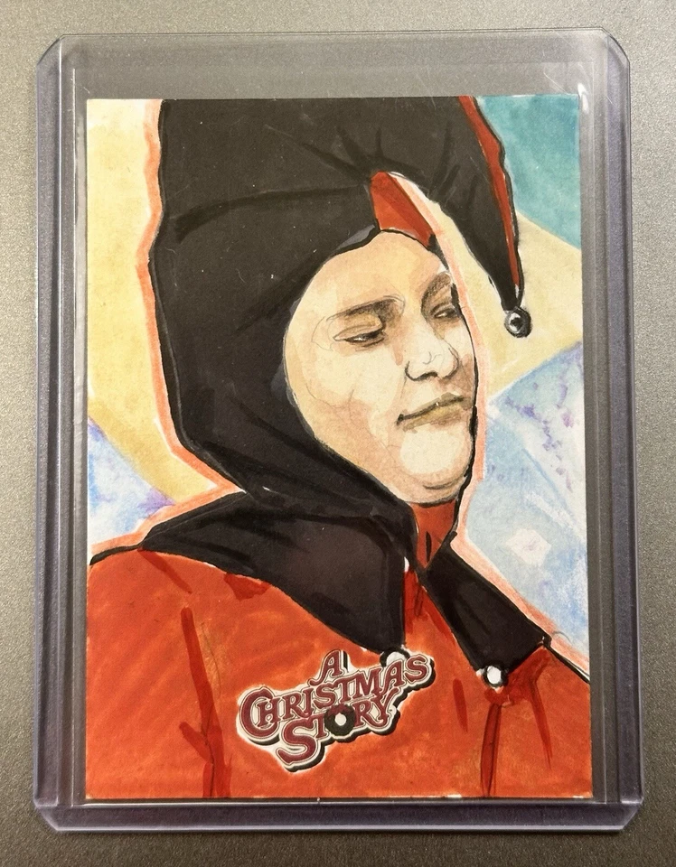 2024 Cryptozoic A Christmas Story Head Elf Patty Johnson 1/1 SKETCH CARD Auto - Image 1 of 2