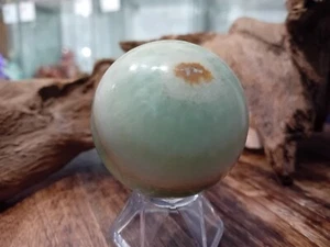 Beautiful Pistachio Calcite Sphere (Sp3) - Picture 1 of 4