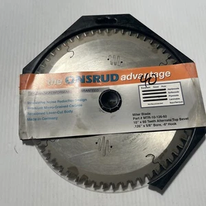 Onsrud Professional Lama per motosega mitra 10". 60 denti. Kerf 0,126"" x 5/8"". - Foto 1 di 5