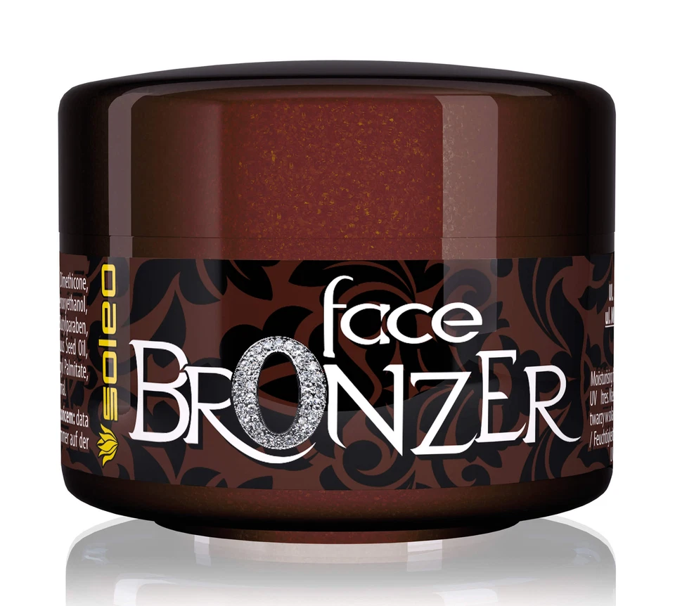 (233,33 EUR/l) Soleo Face Bronzer 15ml Selbstbräuner mit Anti-Aging Formel