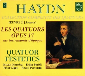 HAYDN  String Quartets Op, 17 Quatuor FESTETICS  [2 x CD] Arcana Mint - Picture 1 of 4