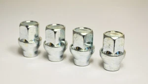 4 tuercas de rueda de aleación hexagonal M14 x 1,5, 19 mm con vástago de 6 mm (zinc) - Imagen 1 de 2