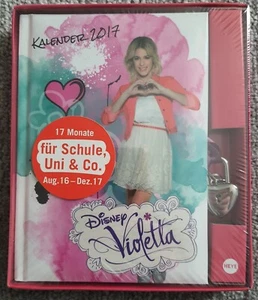Disney Violetta Buch-Kalender 2017 mit Schloss *Aug. 2016 - Dez. 2017* unbenutzt - Bild 1 von 2