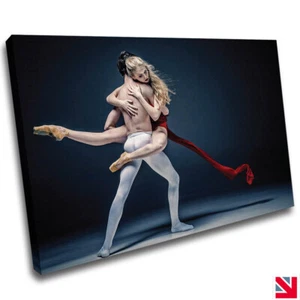 DANCE BALLERINA CANVAS Wall Art Picture Print - Picture 1 of 3