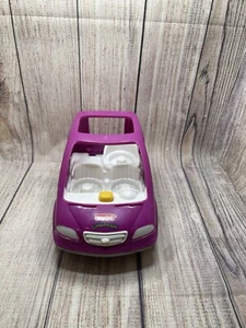 Little People Fisher Price Musical Purple Car SUV Mini Van - Imagen 1 de 4