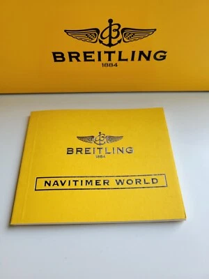 BREITLING NAVITIMER WORLD INTERNATIONAL MANUAL DE INSTRUCCIONES DE FUNCIONAMIENTO Foto 1 de 3