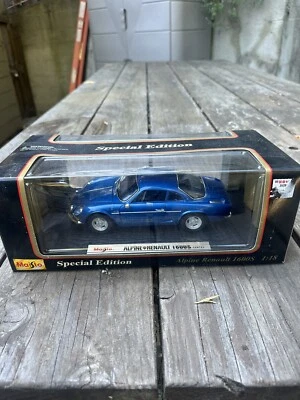 1971 Alpine Renault escala 1.18 fundido novo em folha estoque antigo “Maisto” - Imagem 1 de 4