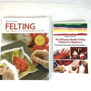 Felting For Beginners Lot- First Time Felting & The Ultimate Needle Felting - Picture 1 of 16
