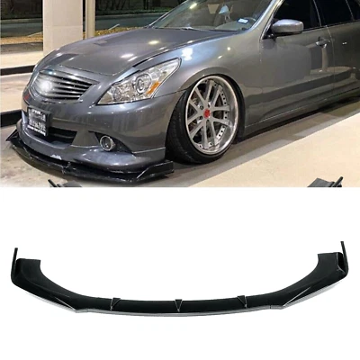Front Bumper Lip JDM Body Kit Spoiler Splitter For Infiniti G35 Foto 1 de 4