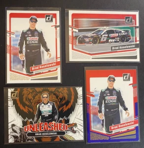 Brad Keselowski - 2024 Panini Donruss 4 Card Driver Package - Picture 1 of 2
