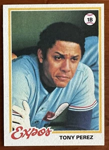 1978 Topps Baseball TONY PEREZ #15 NM+ HOF Reds - Bild 1 von 2