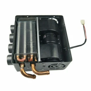 Universal 12V Auto Truck Underdash Compact Heater Copper Tube Speed Switch Kit - Picture 1 of 11