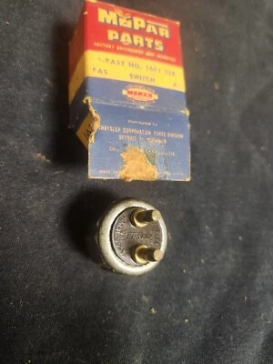 1955 1956 NOS MoPar 1603328 POWERFLITE BackUp SWITCH CHRYSLER DODGE PLYMOUTH DES Foto 1 de 2