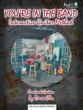 "You'Re In The Band" Interactive Guitar Method-Music Book/Online Access-New-Sale