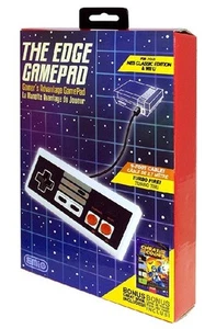 NEW The Edge Gamepad for NES Classic Edition & WiiU - 9ft Cable + Turbo Fire! - Picture 1 of 5