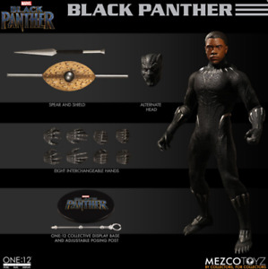 Marvel Mezco Black Panther One:12 Scale Action Figure
