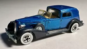 1981 Hot Wheels Blue '35 Classic Caddy Cadillac Whitewall Malaysia - Bild 1 von 3