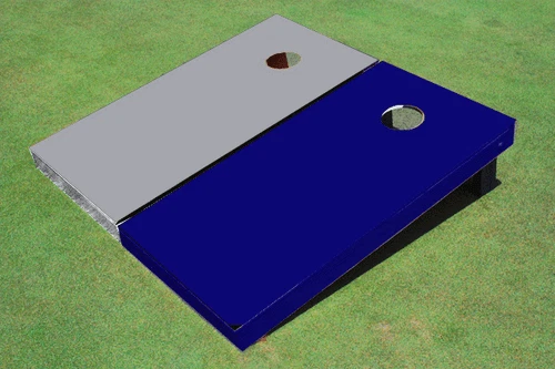 Juego sólido alternativo gris y azul marino Foto 1 de 1