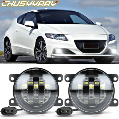 Luces antiniebla LED delanteras parachoques luces de conducción derecha+izquierda para Honda CR-Z 2013-2016 Foto 1 de 4