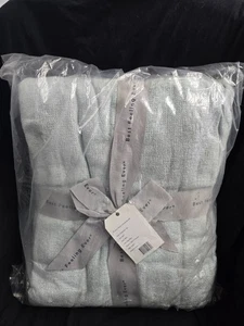 Berkshire Woven Chenille Blanket Soft. 108 In X 90in, Spa blue - Picture 1 of 6