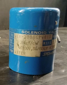 1 VÁLVULA SOLENIODO SAGINOMIYA WEV-2006GPW@13 USADA ***HACER OFERTA*** - Imagen 1 de 3
