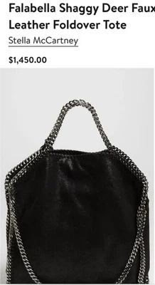 Bolso de mano Stella McCartney Falabella para mujer - 371223W91321000 (negro) Foto 1 de 4