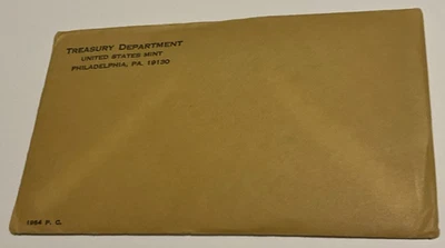 1964 U.S. Mint Proof Set In OGP - Sealed / Unopened Envelope - Image 1 of 3