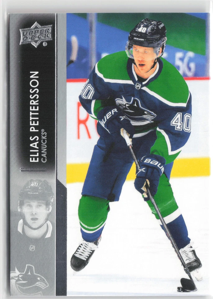 2021-22 Upper Deck #179 Elias Pettersson - Image 1 of 2