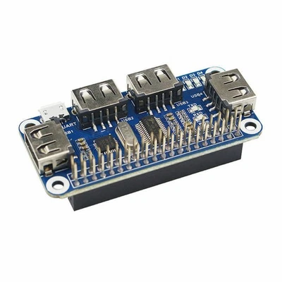 5V USB Hub Extension Board & Micro USB Converter & Cable For Raspberry Zero/W H - Image 1 of 4