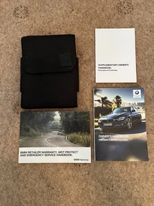 BMW 3 SERIES SALOON F30 2015-2019 OWNERS MANUAL HANDBOOK USER GUIDE BOOK - Picture 1 of 9