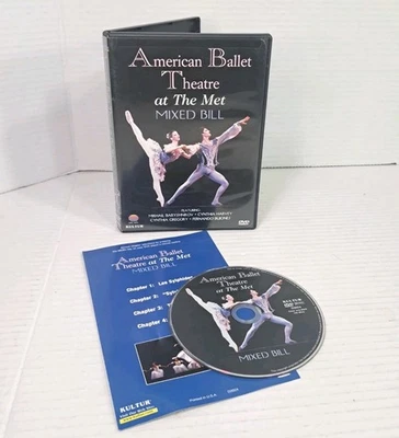 American Ballet Theatre at the Met Mixed Bill (1984) DVD Cynthia Gregory Dance Foto 1 de 2