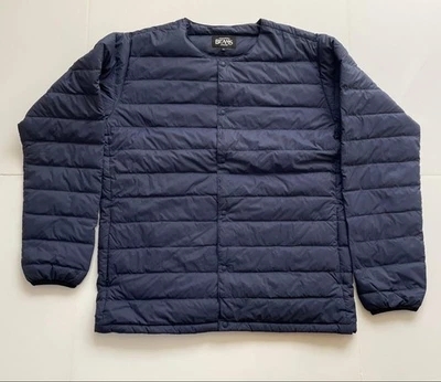 BEAMS XL Round Neck Jacket Navy Used - Image 1 of 4