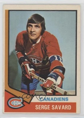 1974-75 O-Pee-Chee Serge Savard #53 HOF - Image 1 of 2