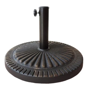 Bluewave 31-Lb All-Weather Outdoor Poly-Resin Bronze Umbrella Base - Picture 1 of 1