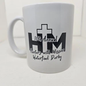 Hunters with Mission weiß/schwarz Kaffee Tee Becher Tasse - Bild 1 von 1