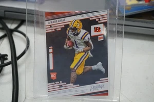 2021 Panini Prestige JaMarr Chase Rookie Card RC Rookie Bengals #212 LSU - Picture 1 of 2