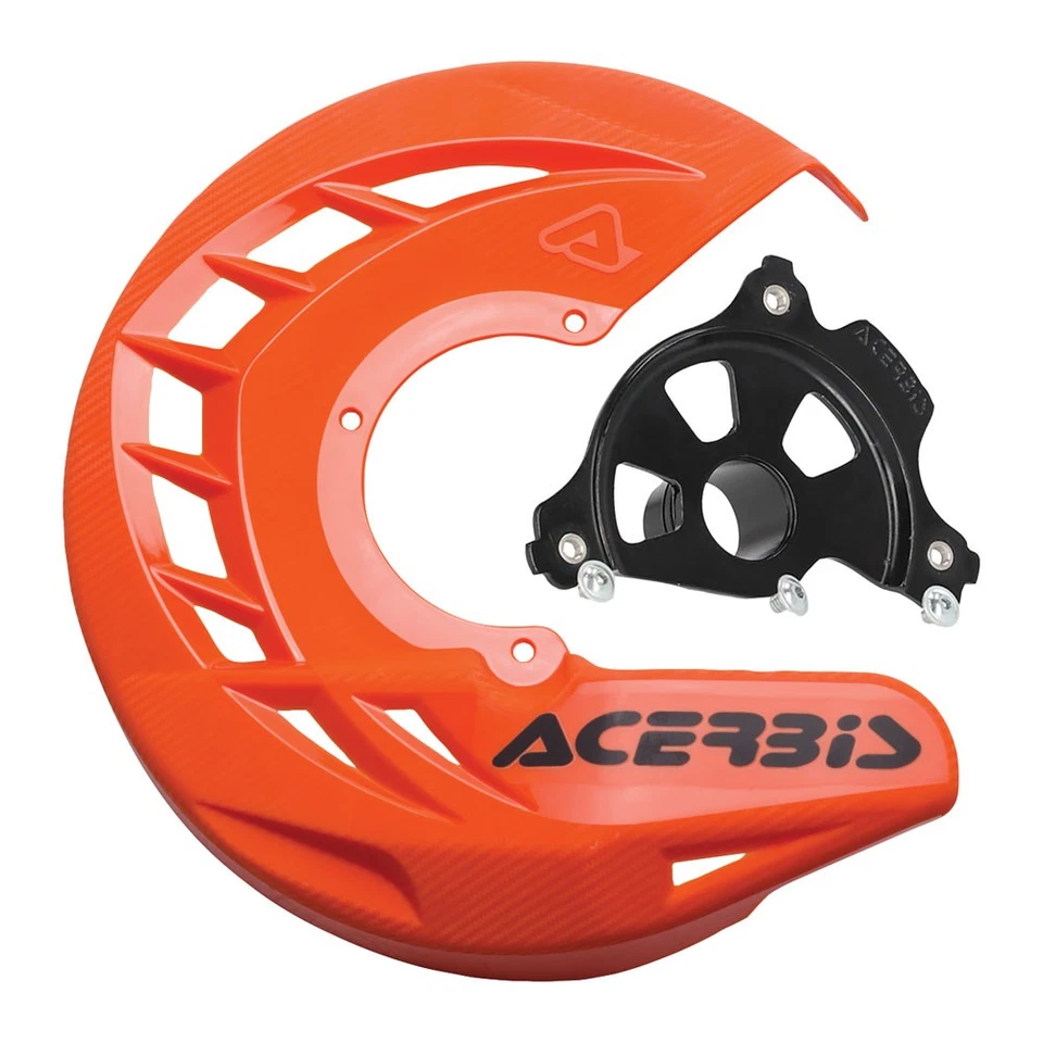 Kit de cubierta de disco frontal Acerbis X-Brake naranja con montaje negro para KTM HUSQVARNA Foto 1 de 1