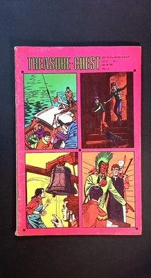 Treasure Chest of Fun and Fact #7, Pflaum Publishing, historia de la Campana de la Libertad 1967 Foto 1 de 3