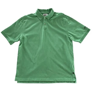 Callaway Polo Shirt Golf Men’s Large Kelly Green Short Sleeve Pique Cotton $70 - Picture 1 of 8