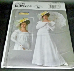 Victorian Titanic Edwardian Gibson Girl Bridal Costume Sewing Pattern 6-14 LARP - Picture 1 of 3