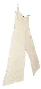 Boohoo Small White Romper Sleeveless Jumpsuit 14” Chest 41” Lenght 18.5” Inseam - Picture 1 of 13